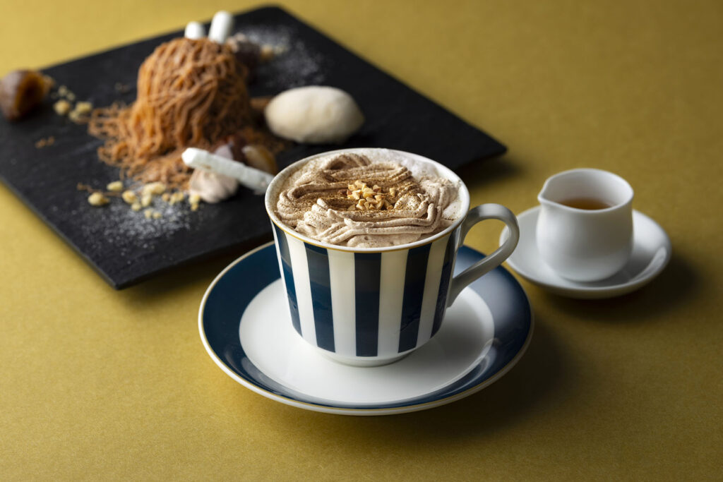 Marron Hojicha Latte